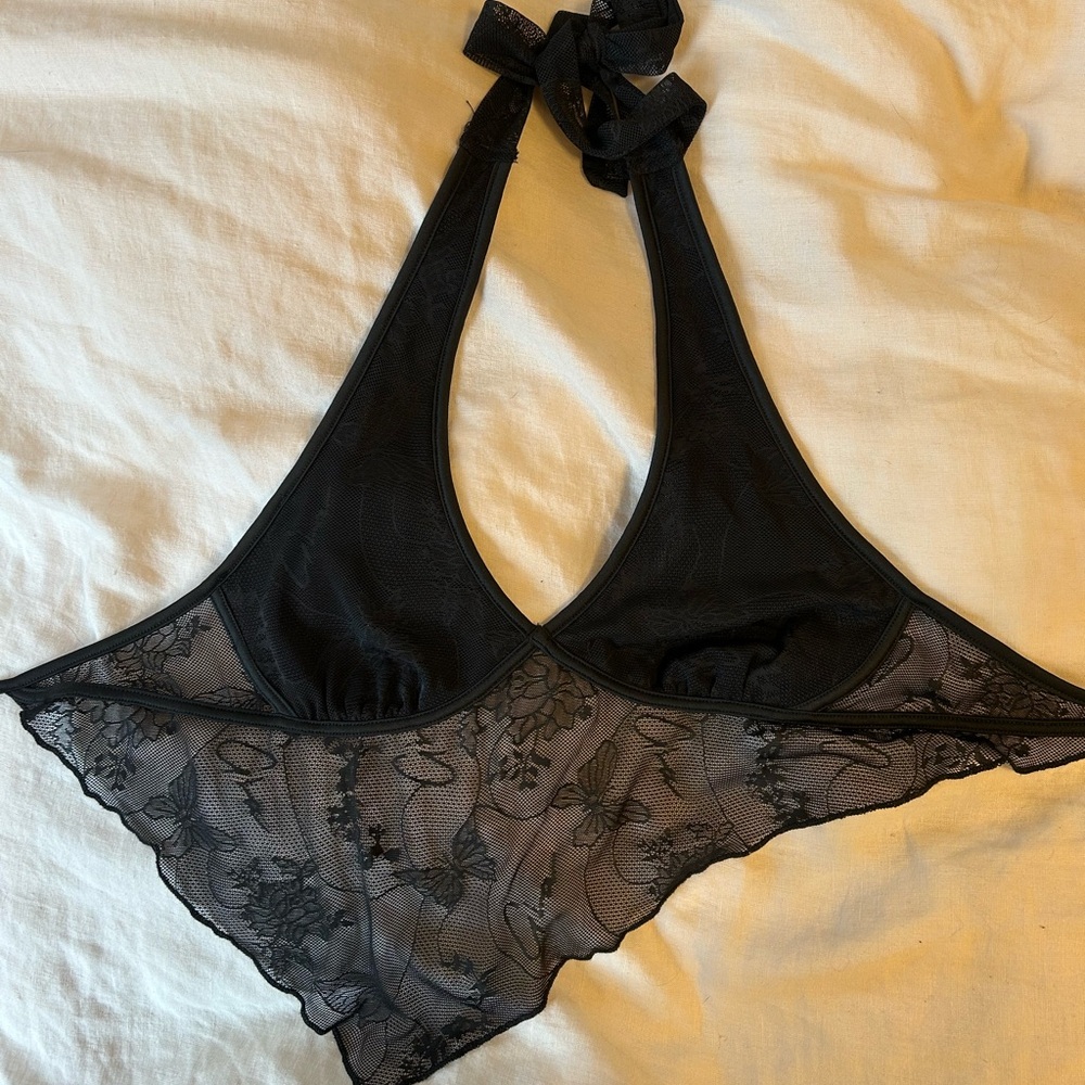I AM GIA Butterfly Crop Top